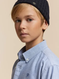 Alvaro Moreno CAMISA OXFORD SOLID KIDS