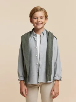 Alvaro Moreno CAMISA OXFORD SOLID KIDS