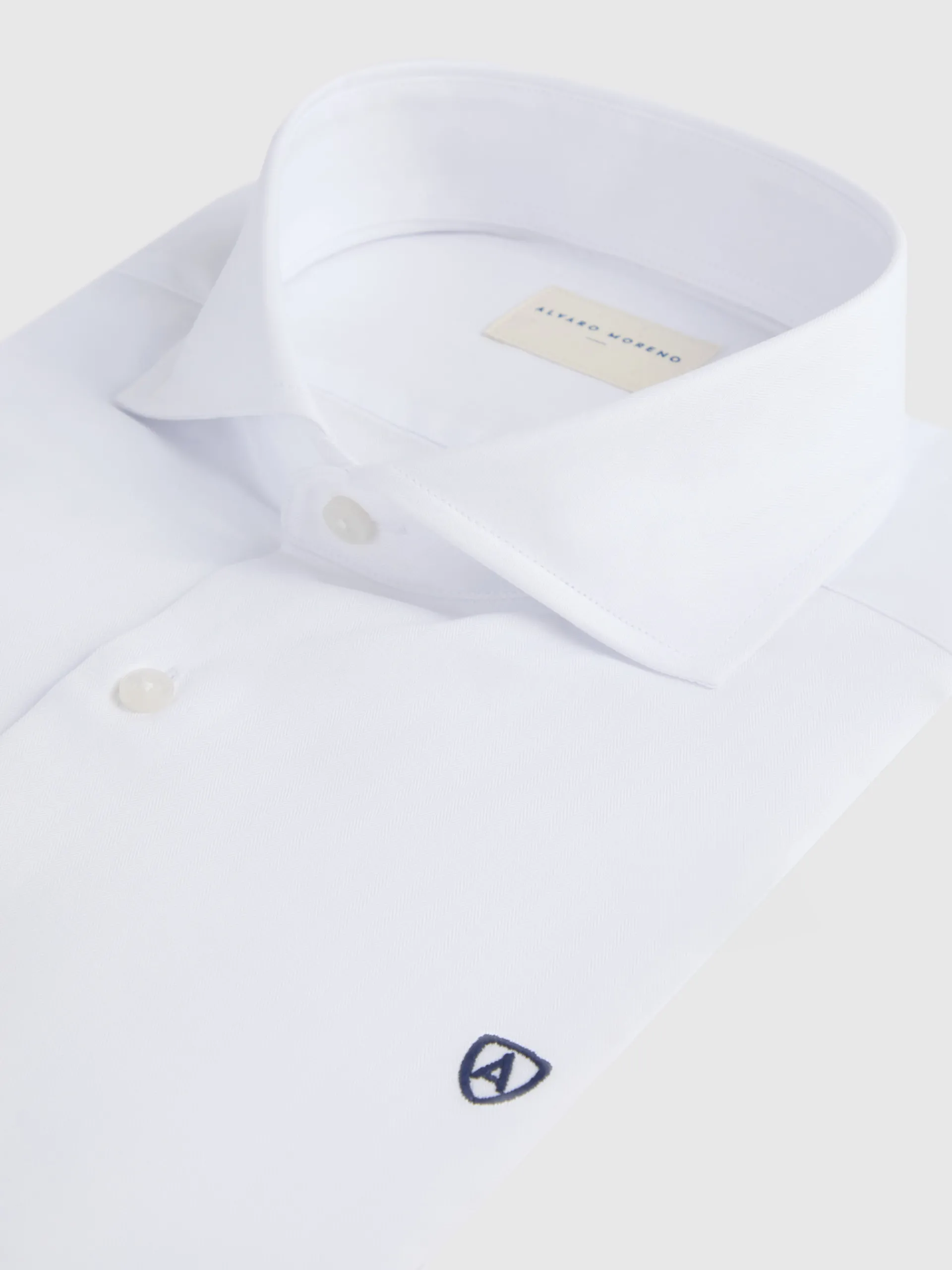Hombre Alvaro Moreno CAMISA VESTIR HERRINGBONE