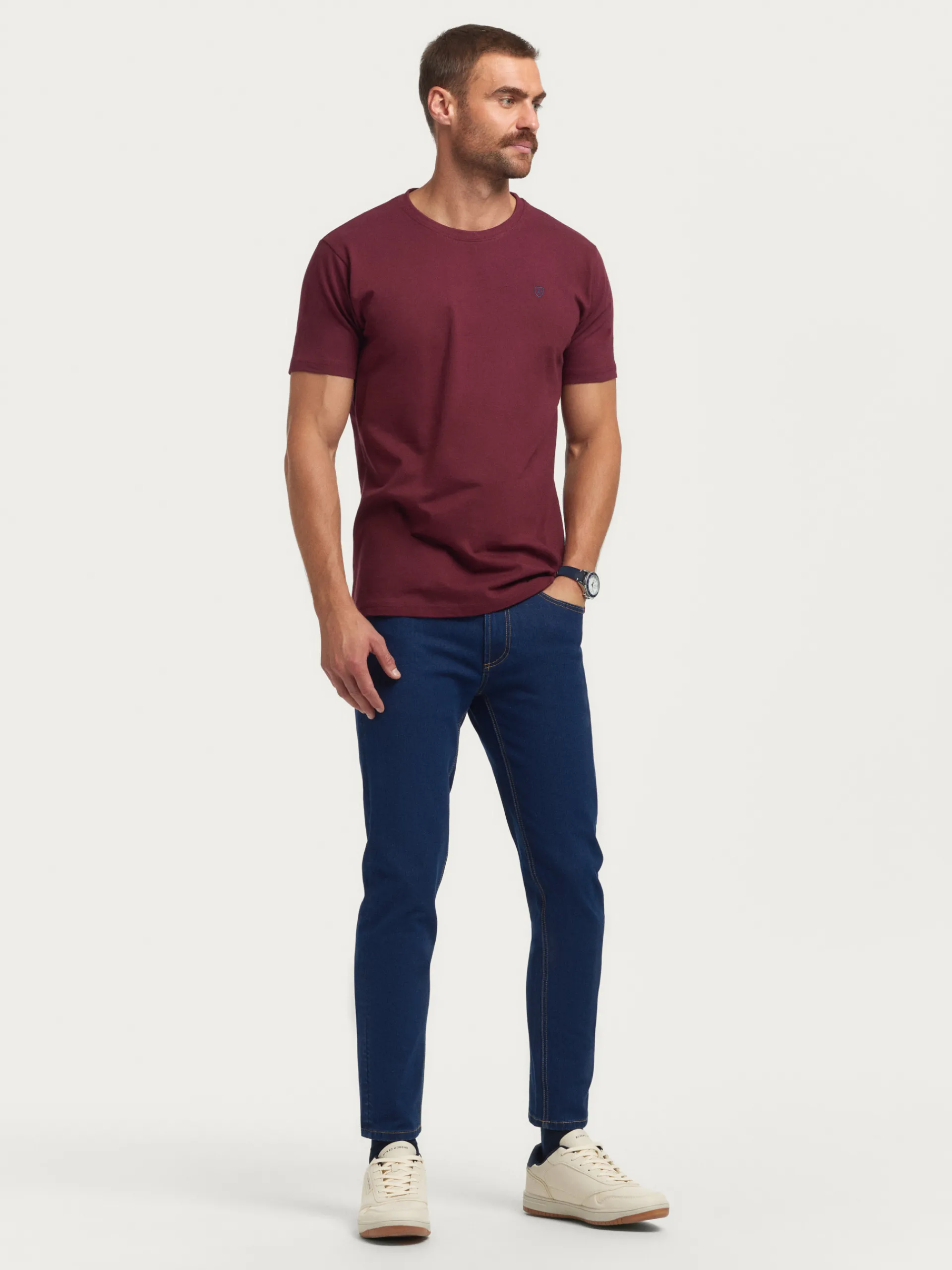 Hombre Alvaro Moreno CAMISETA BASICA
