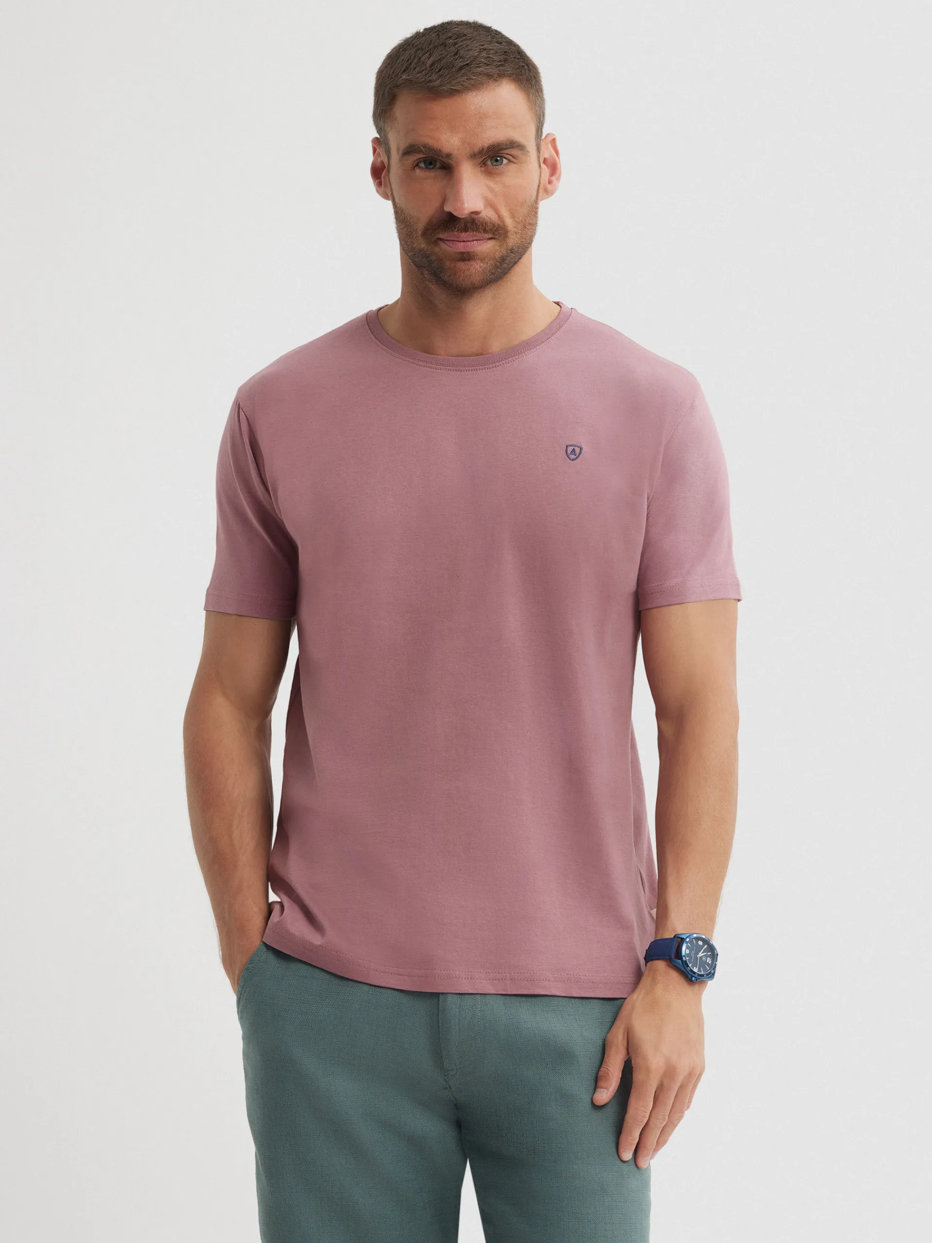 Hombre Alvaro Moreno CAMISETA BASICA
