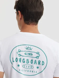 Hombre Alvaro Moreno CAMISETA LONGBOARD