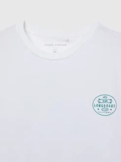 Hombre Alvaro Moreno CAMISETA LONGBOARD