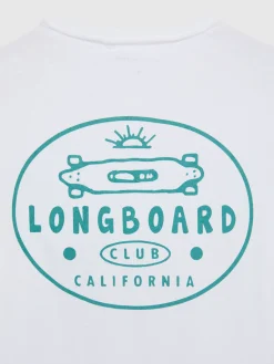 Hombre Alvaro Moreno CAMISETA LONGBOARD