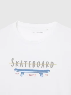 Hombre Alvaro Moreno CAMISETA SKATEBOARD