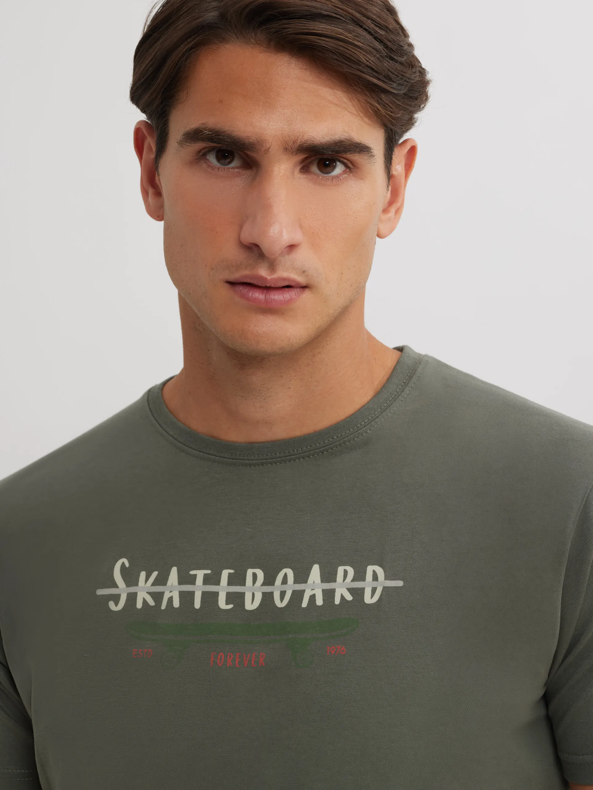 Hombre Alvaro Moreno CAMISETA SKATEBOARD
