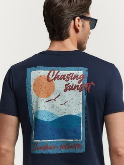 Hombre Alvaro Moreno CAMISETA SUNSET