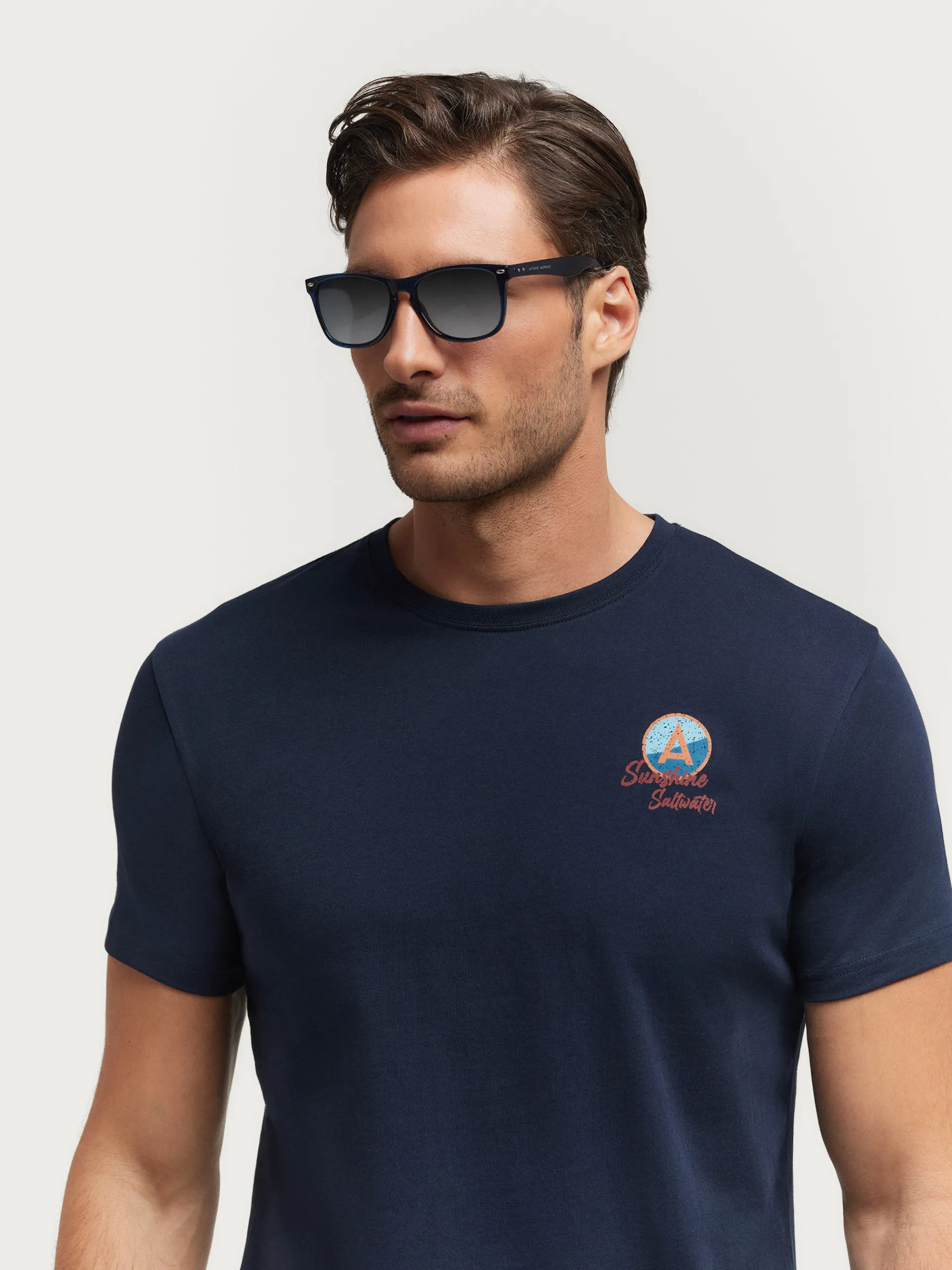 Hombre Alvaro Moreno CAMISETA SUNSET