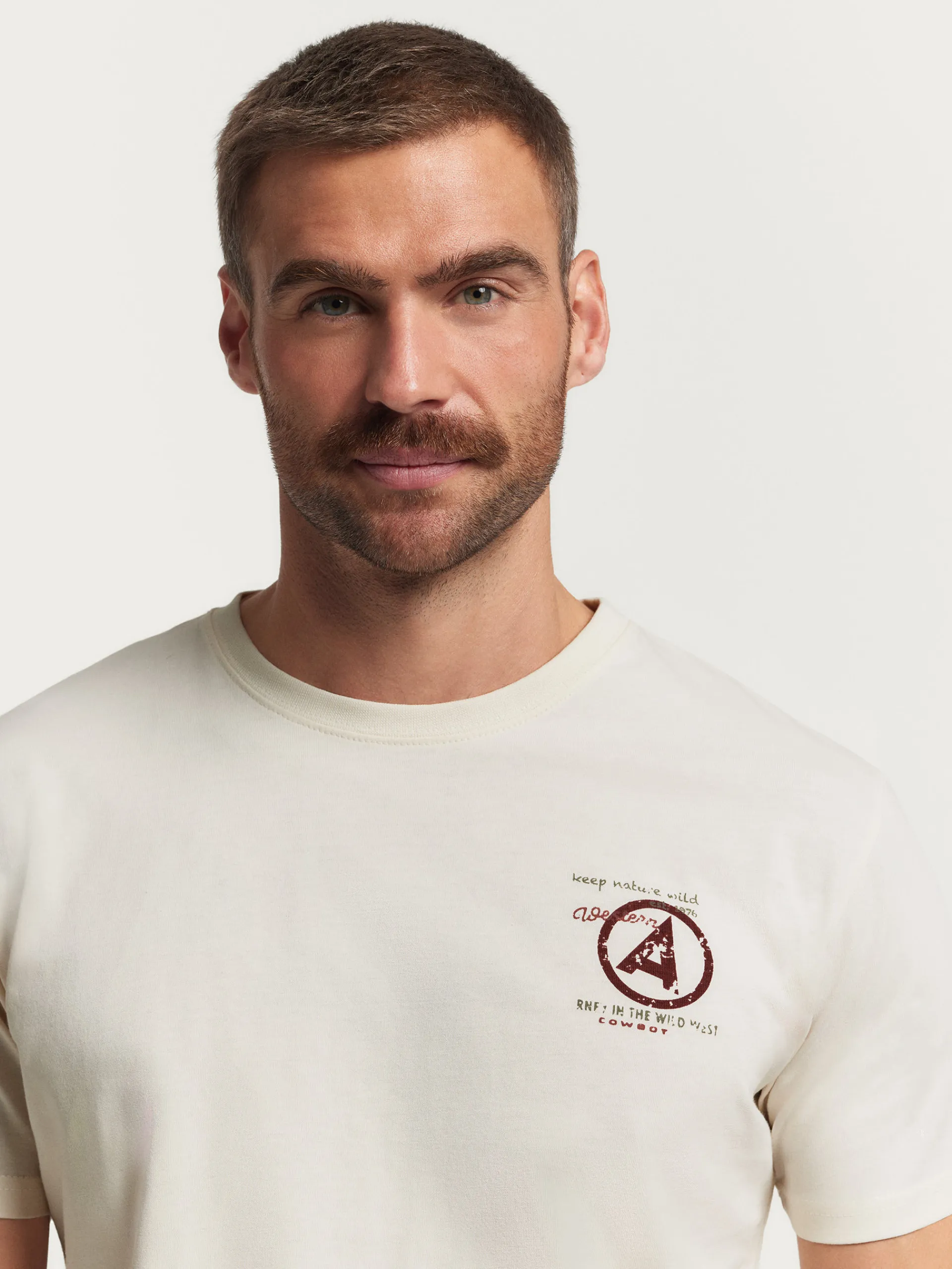 Hombre Alvaro Moreno CAMISETA WESTERN