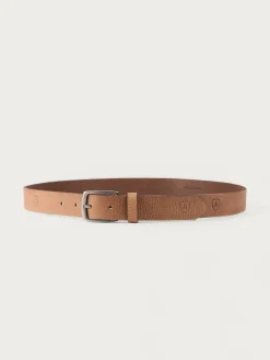 Hombre Alvaro Moreno CINTURON LOGO PIEL