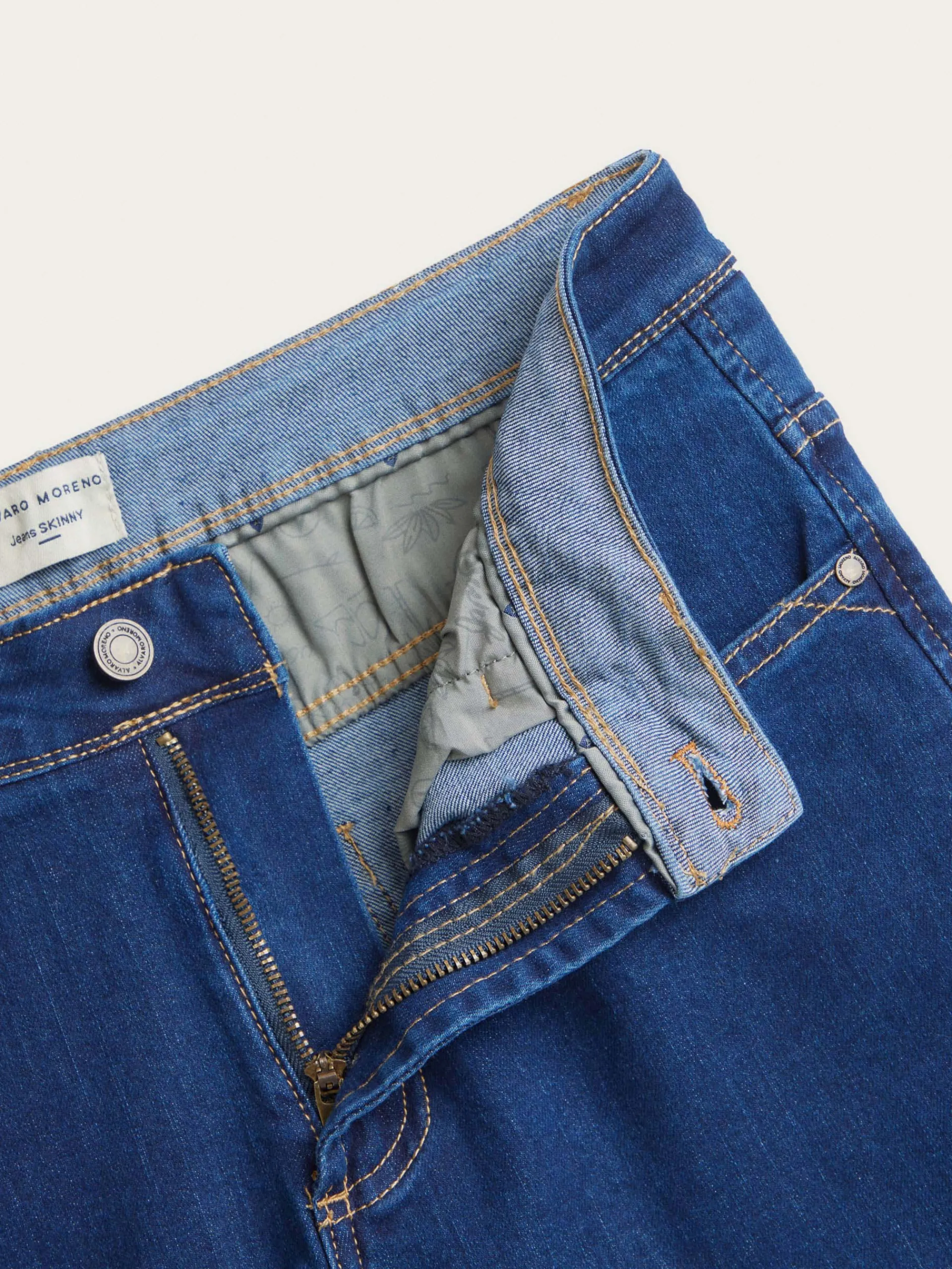 Hombre Alvaro Moreno DENIM SKINNY