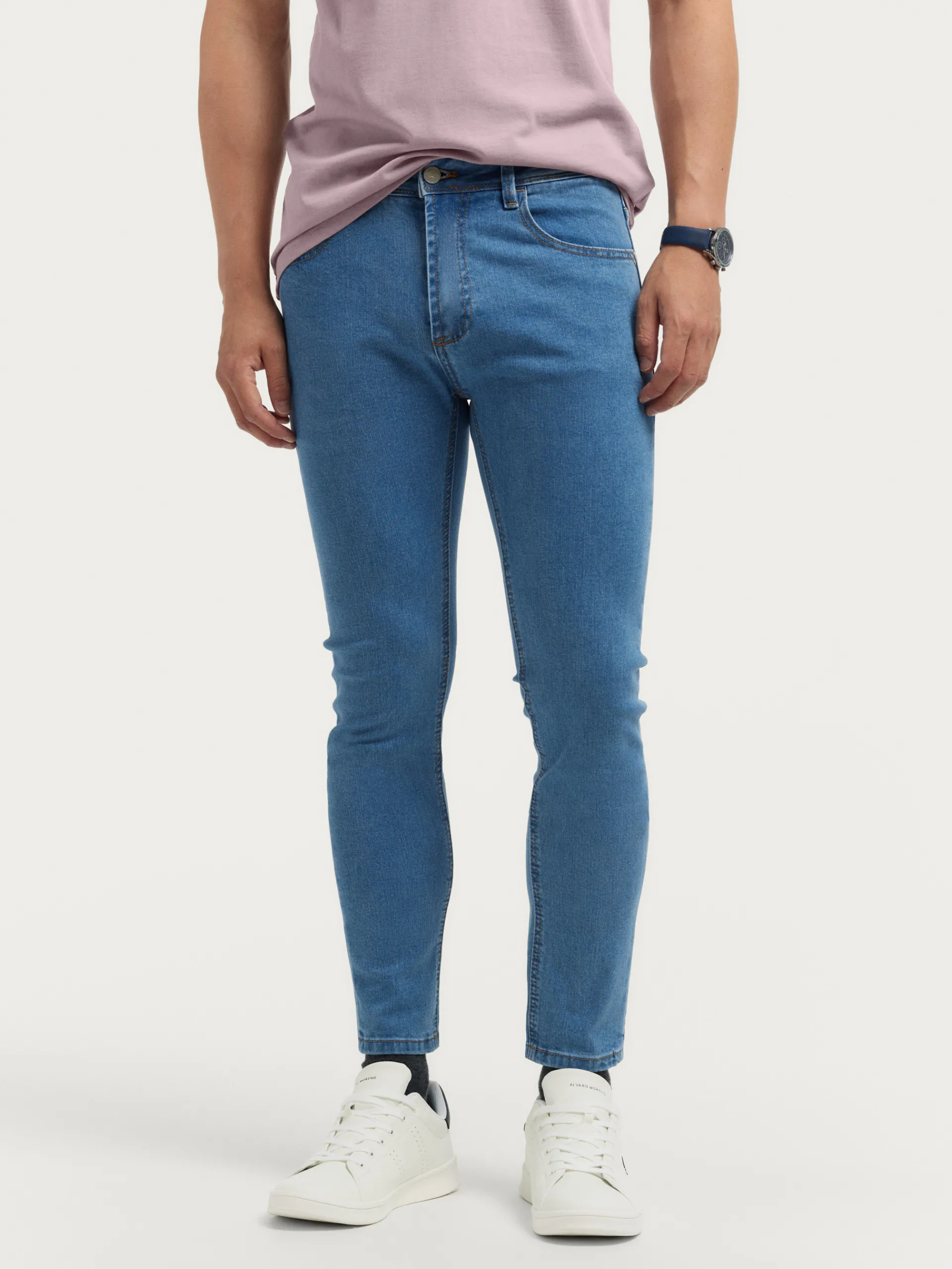 Hombre Alvaro Moreno DENIM SUPER SKINNY