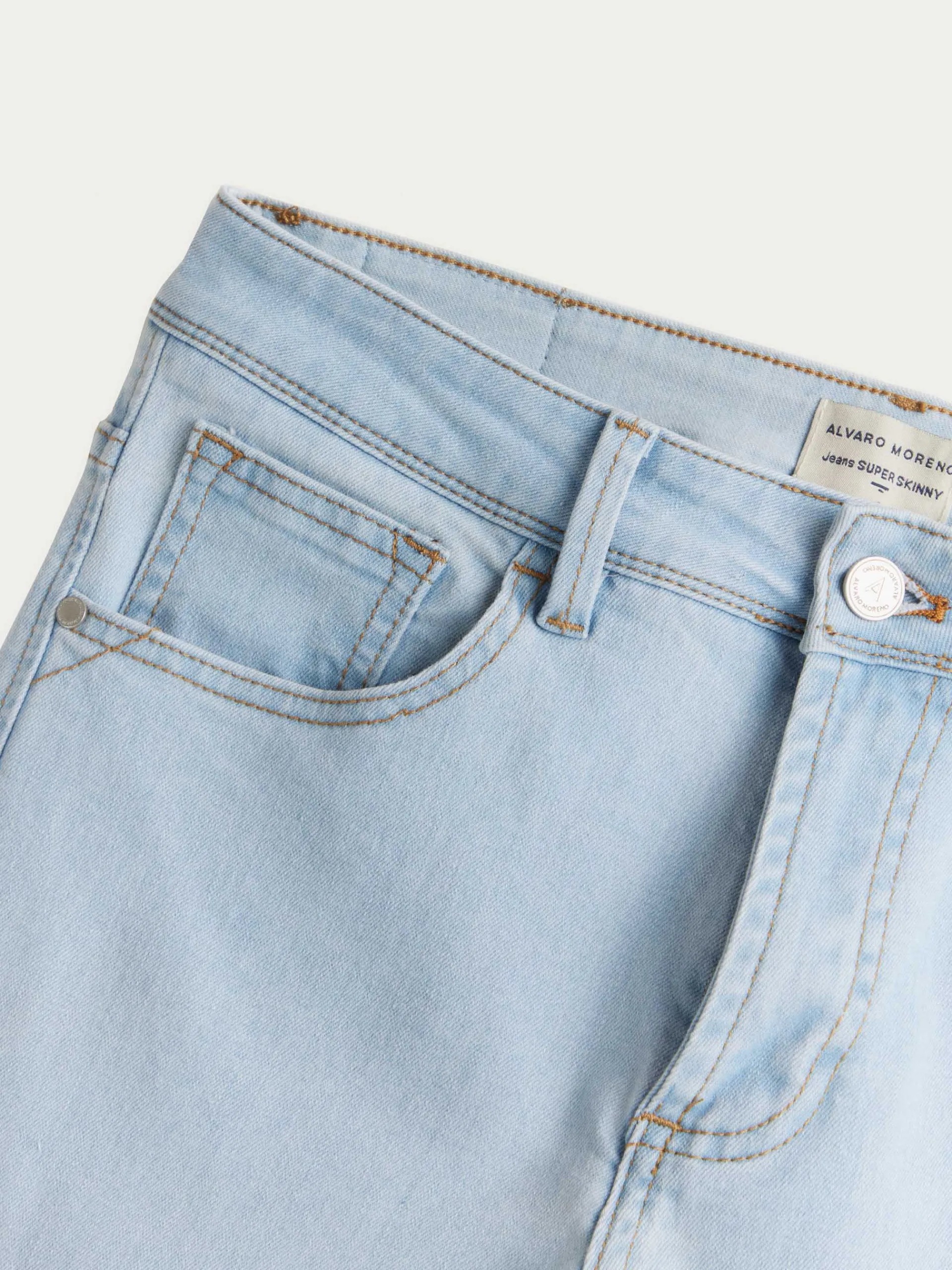 Hombre Alvaro Moreno DENIM SUPER SKINNY
