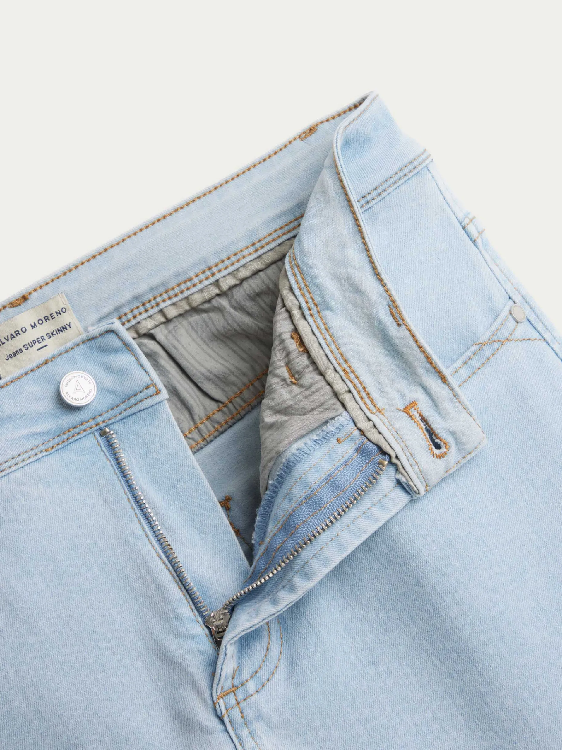 Hombre Alvaro Moreno DENIM SUPER SKINNY