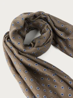 Hombre Alvaro Moreno FOULARD PRINT MARRÓN