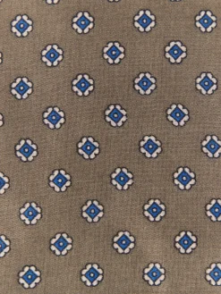 Hombre Alvaro Moreno FOULARD PRINT MARRÓN