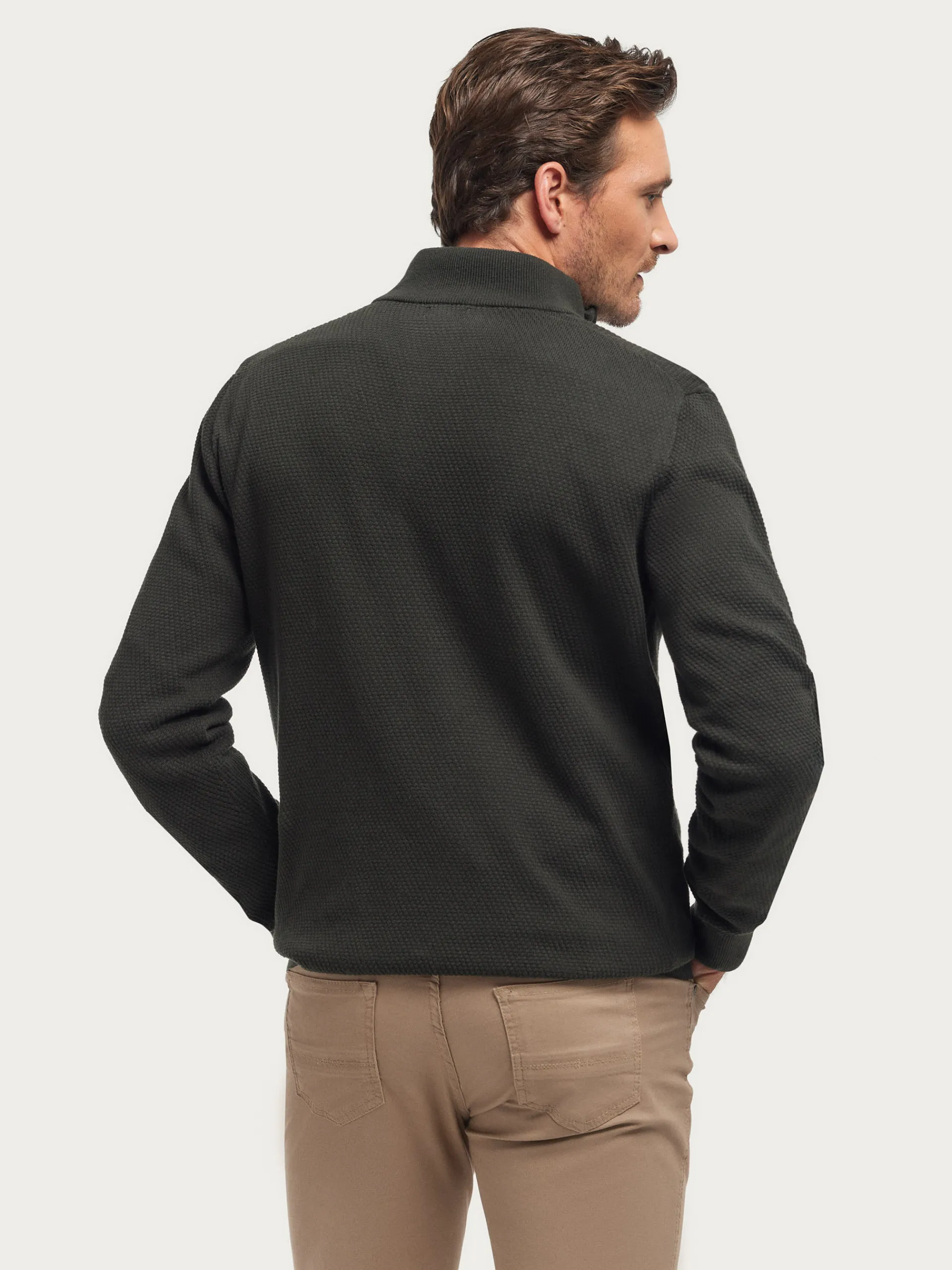 Hombre Alvaro Moreno JERSEY CREMALLERA