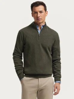 Hombre Alvaro Moreno JERSEY CREMALLERA
