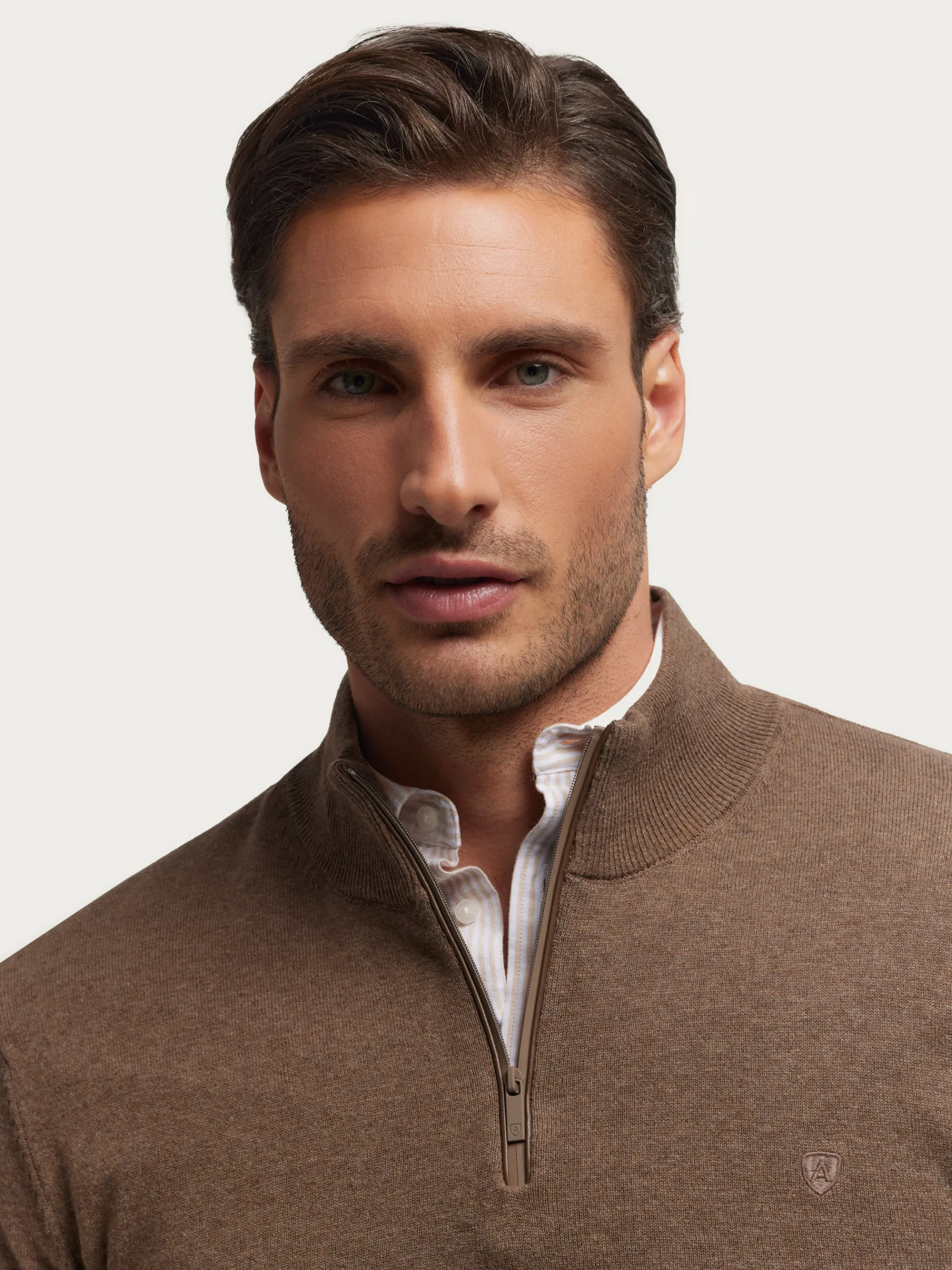 Hombre Alvaro Moreno JERSEY LORENZO MARRÓN