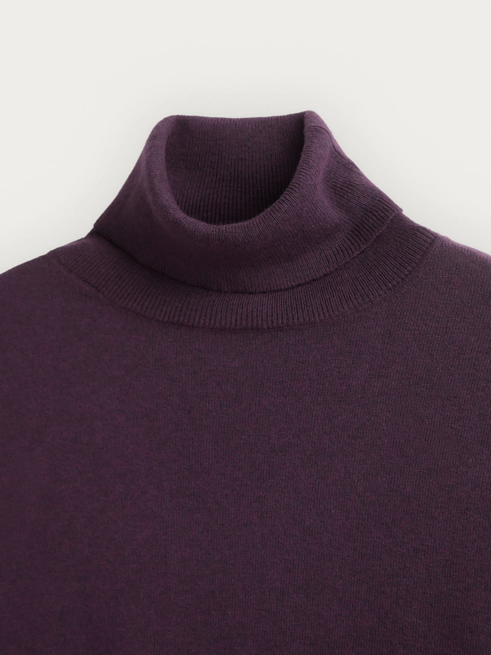 Hombre Alvaro Moreno JERSEY ROLL COLLAR BURDEOS