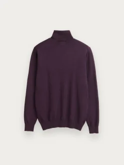 Hombre Alvaro Moreno JERSEY ROLL COLLAR BURDEOS