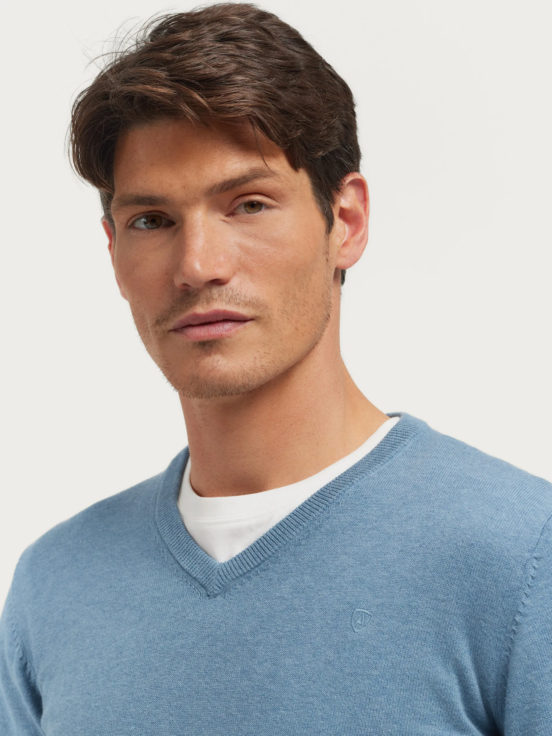 Hombre Alvaro Moreno JERSEY V-NECK TRENDY