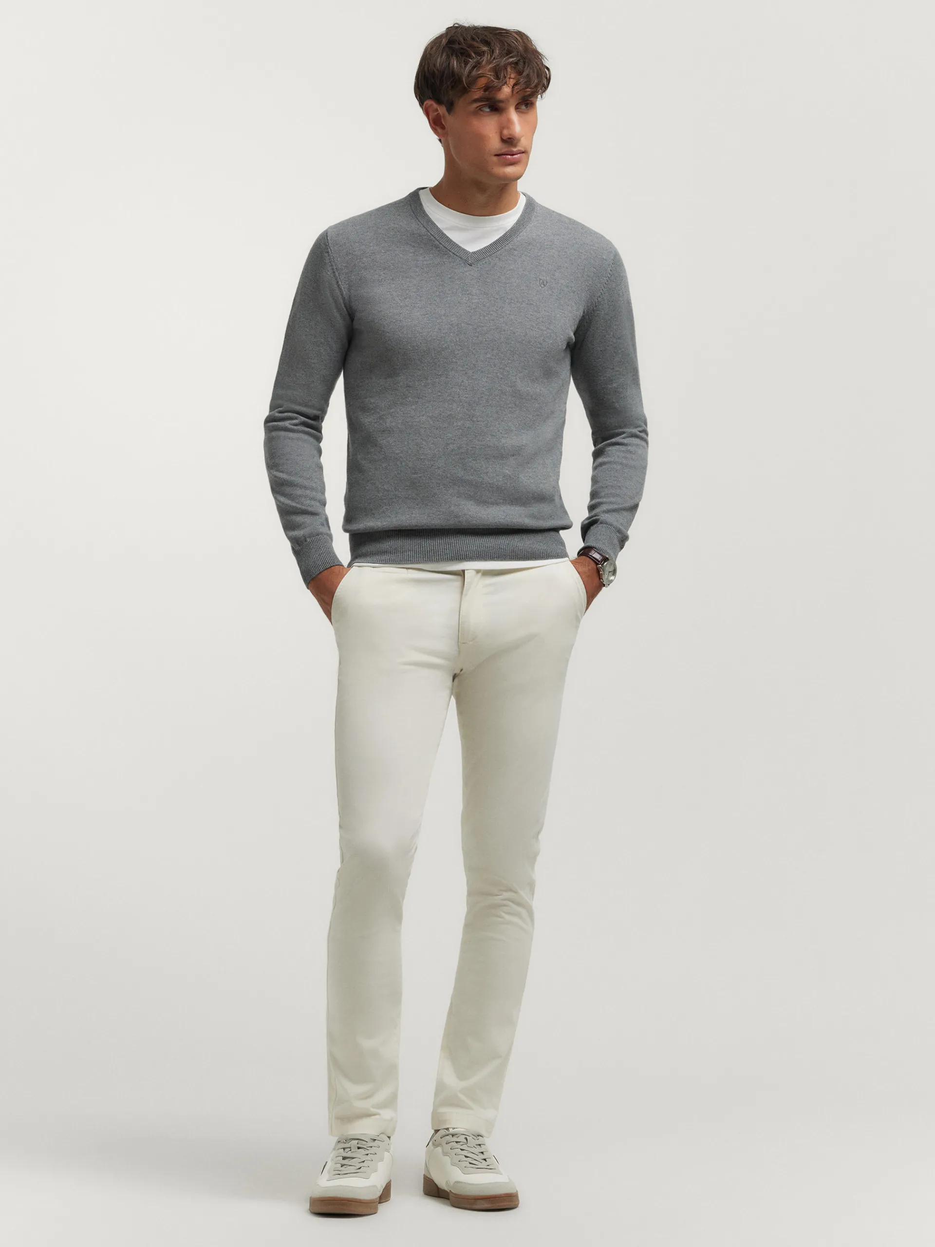 Hombre Alvaro Moreno JERSEY V-NECK TRENDY