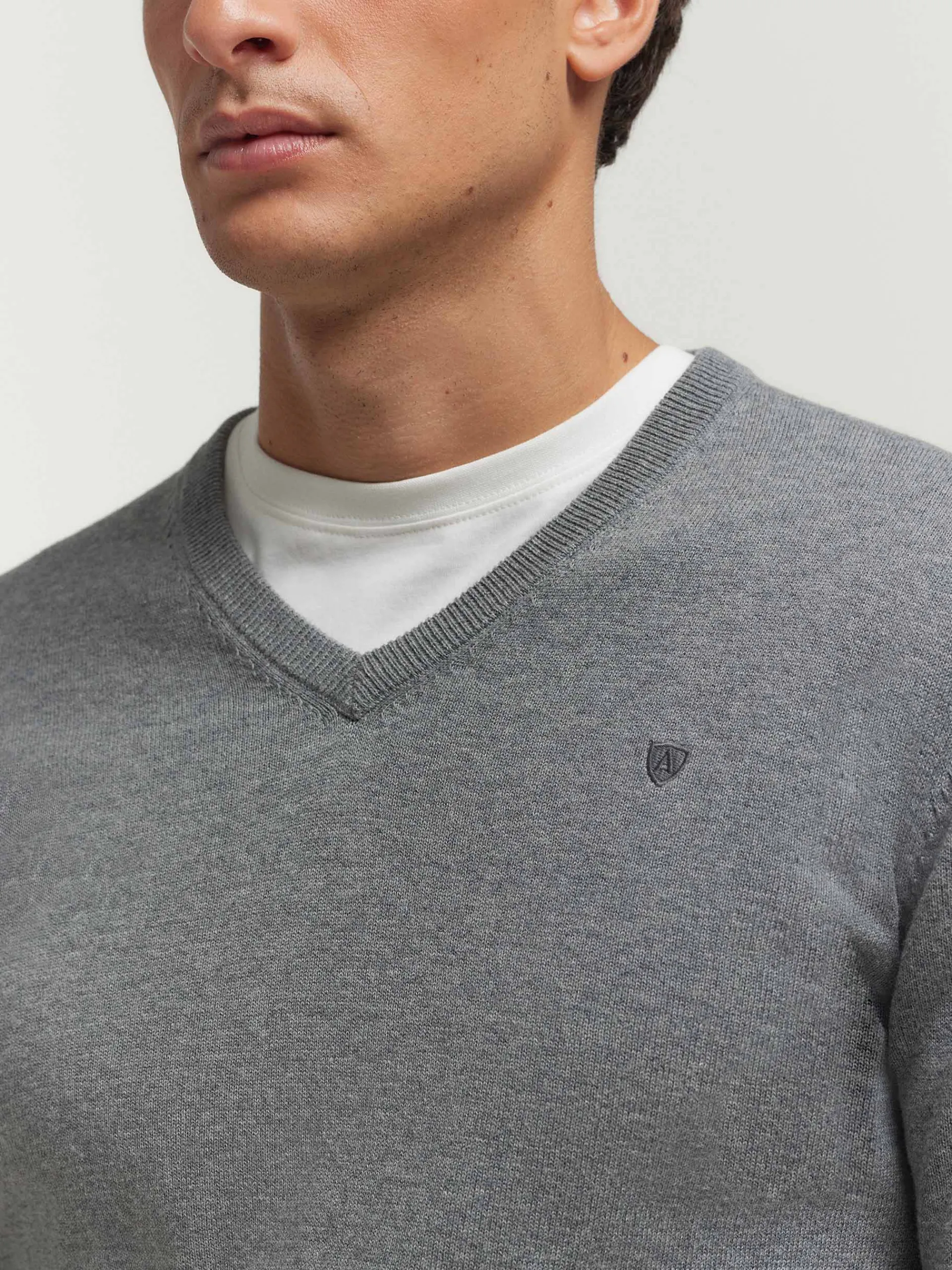 Hombre Alvaro Moreno JERSEY V-NECK TRENDY