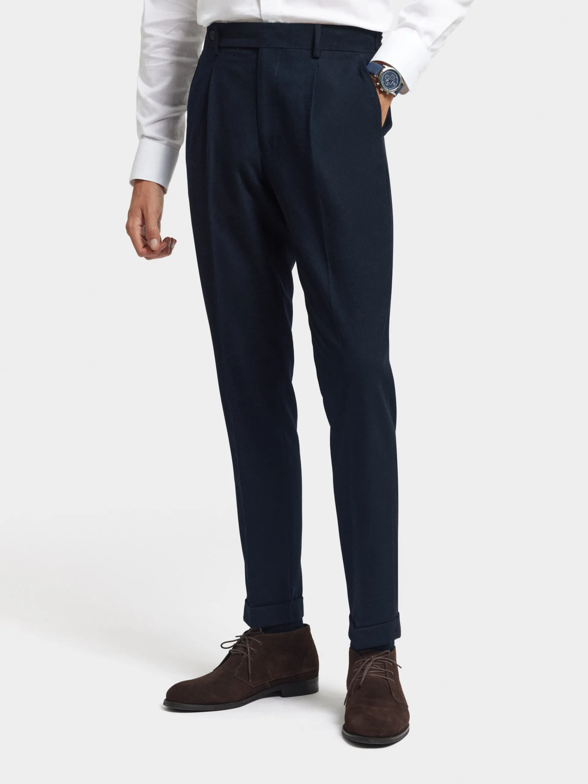 Hombre Alvaro Moreno PANTALON CLASSIC TWILL