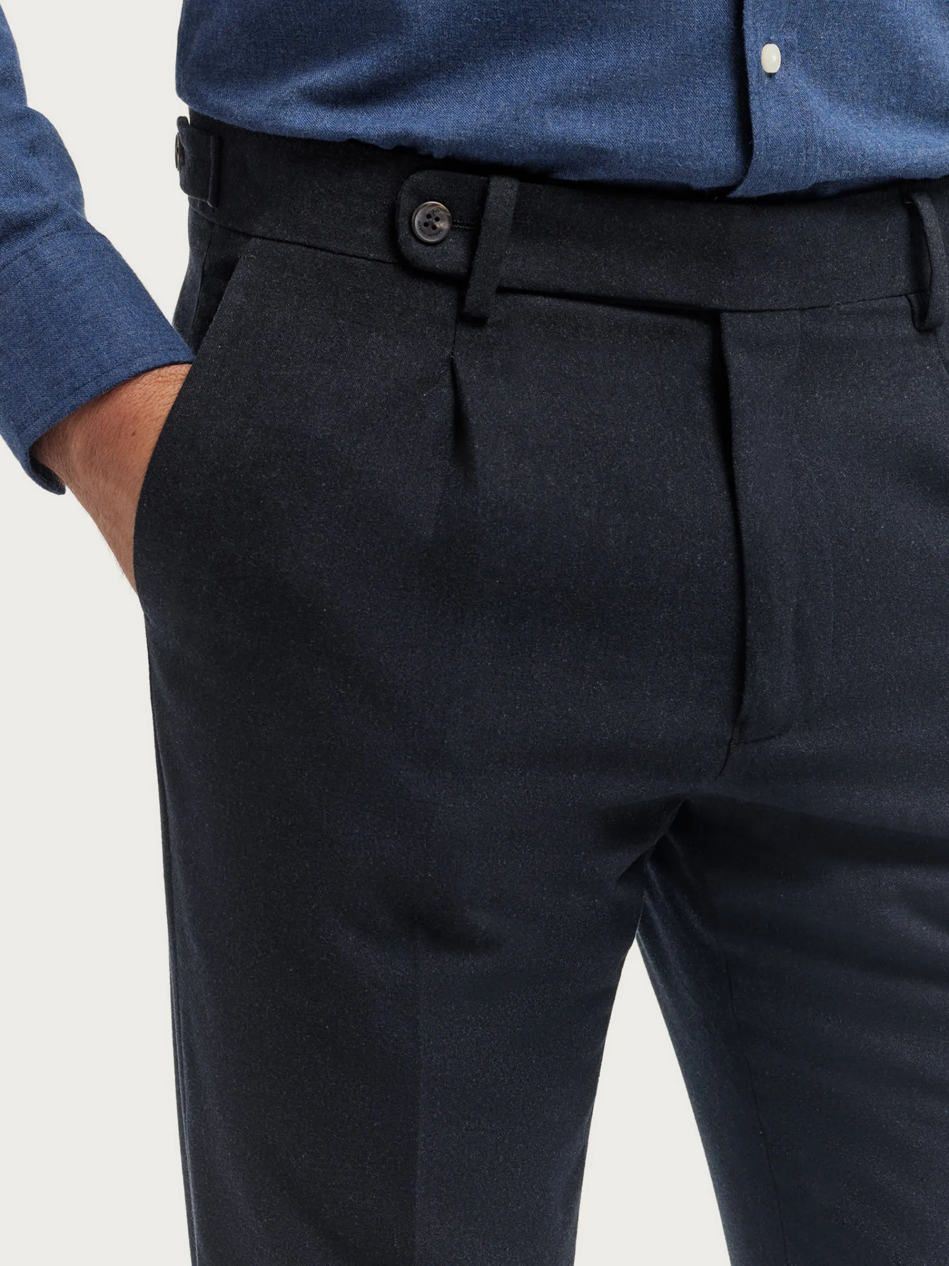 Hombre Alvaro Moreno PANTALON CLASSIC TWILL