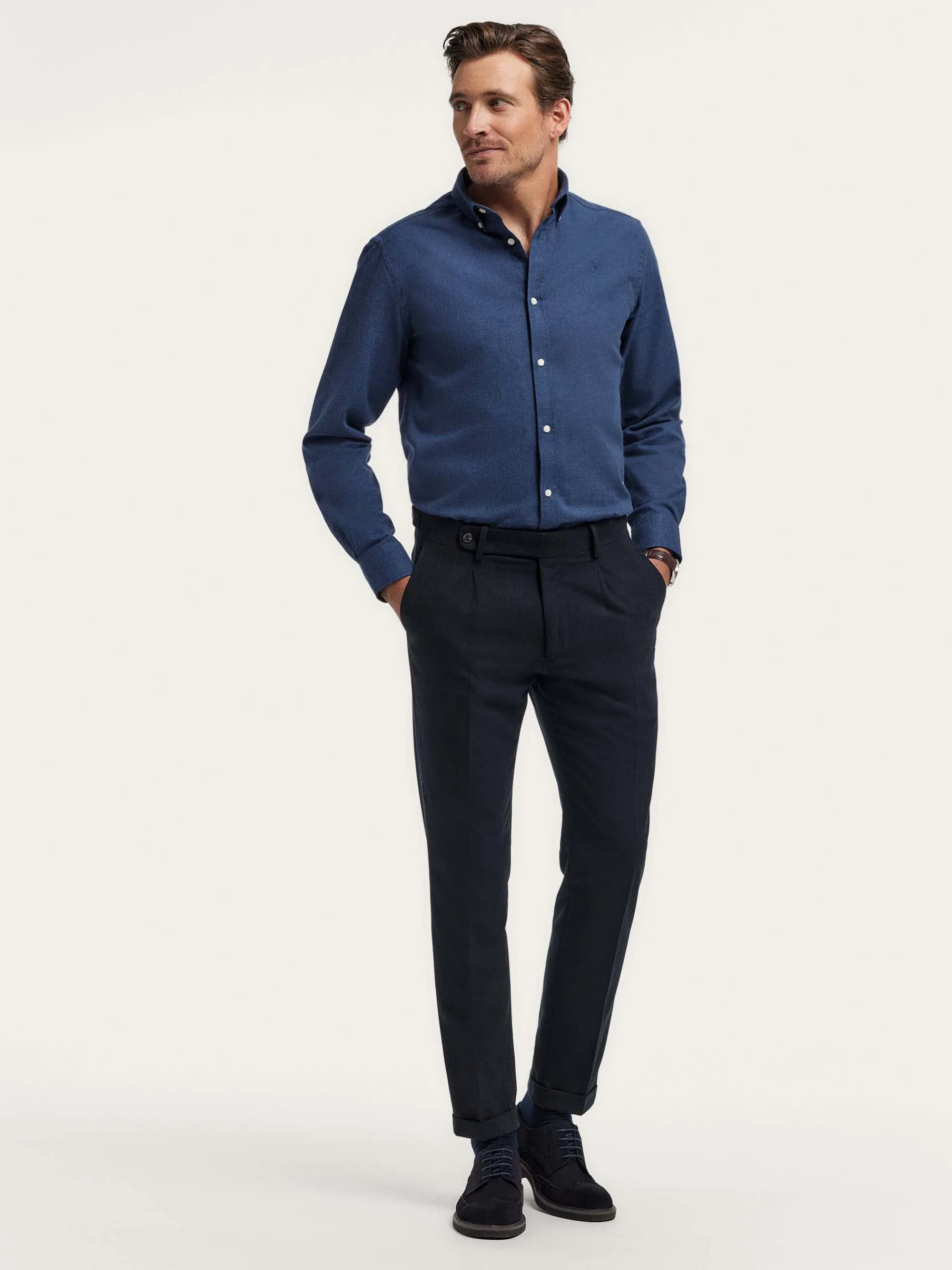 Hombre Alvaro Moreno PANTALON CLASSIC TWILL