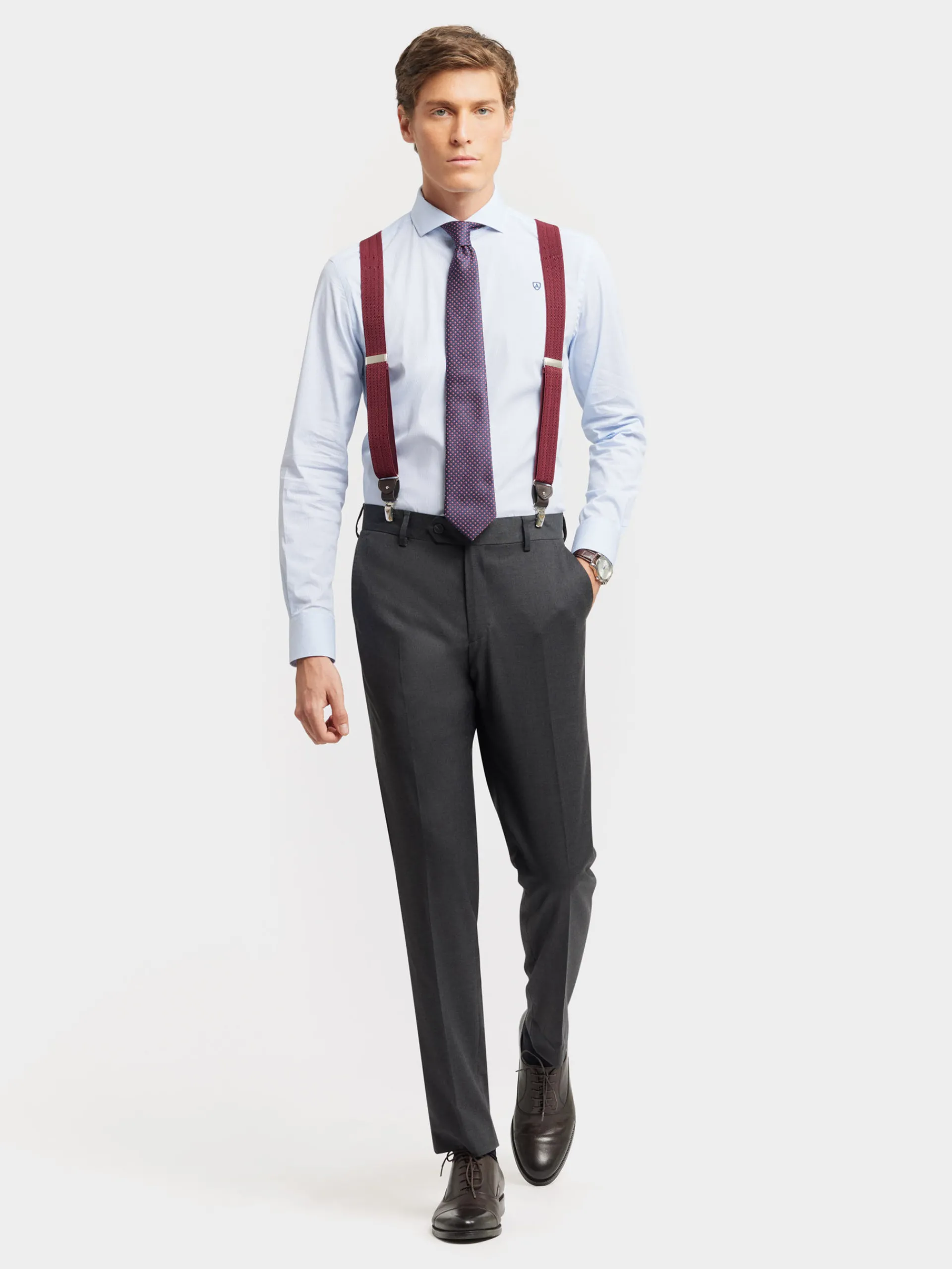Hombre Alvaro Moreno PANTALON FIL A FIL CRUZADO