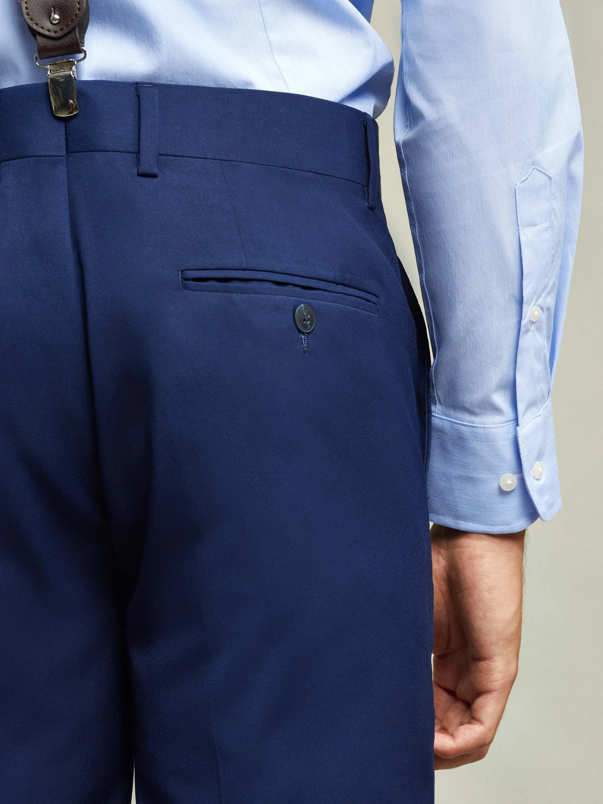 Hombre Alvaro Moreno PANTALON PLAIN SLIM