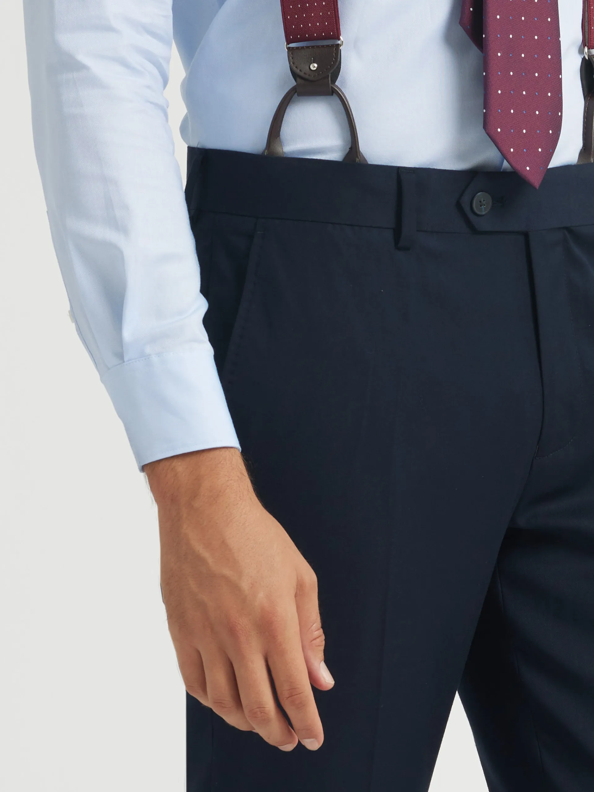 Hombre Alvaro Moreno PANTALON TWILL CRUZADO