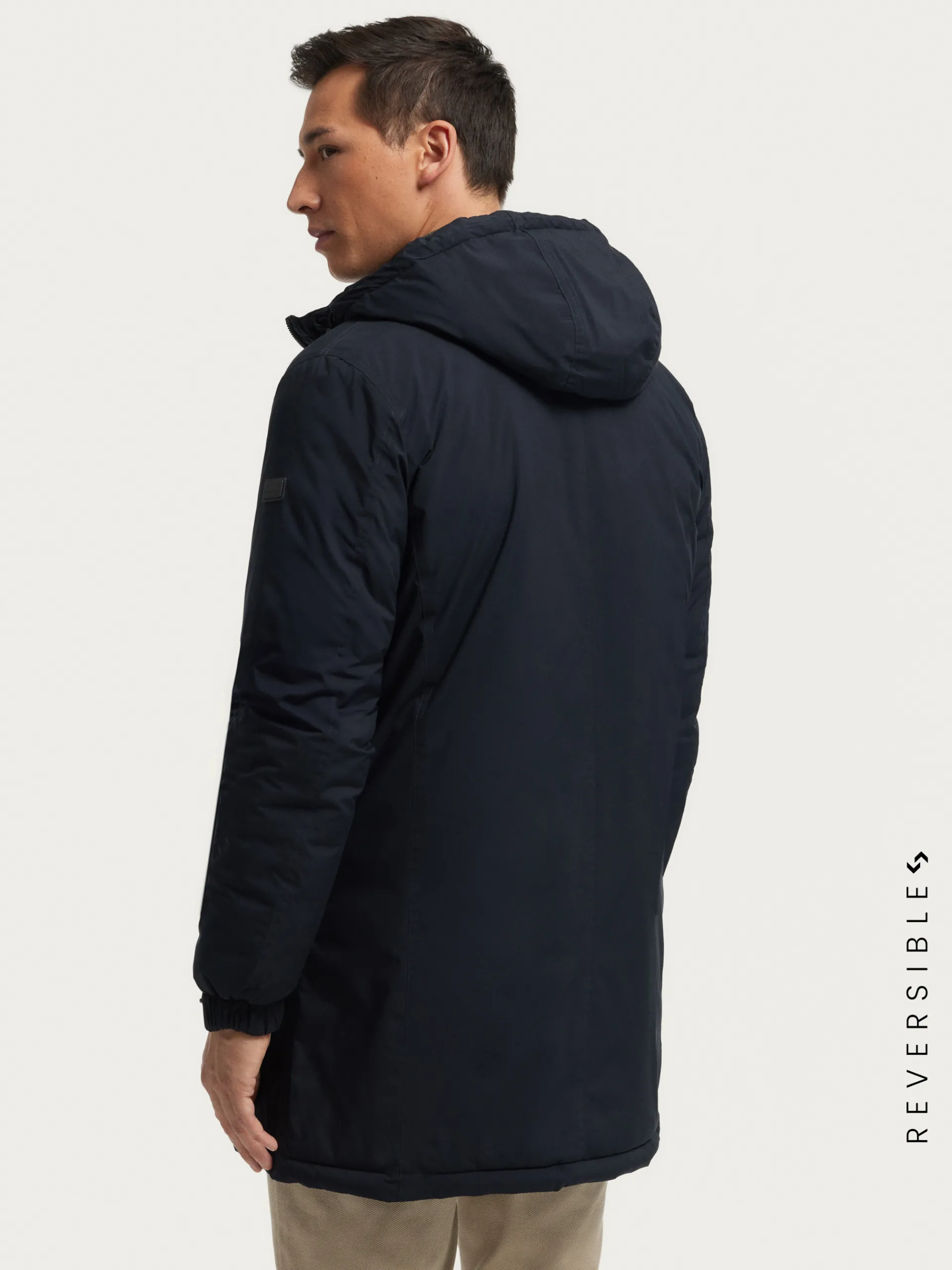 Hombre Alvaro Moreno PARKA RATCHED REVERSIBLE | MARRÓN