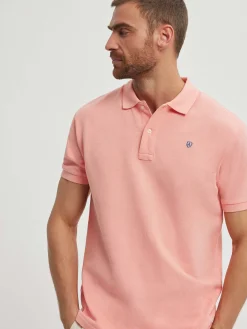 Hombre Alvaro Moreno POLO BASIC SALMÓN
