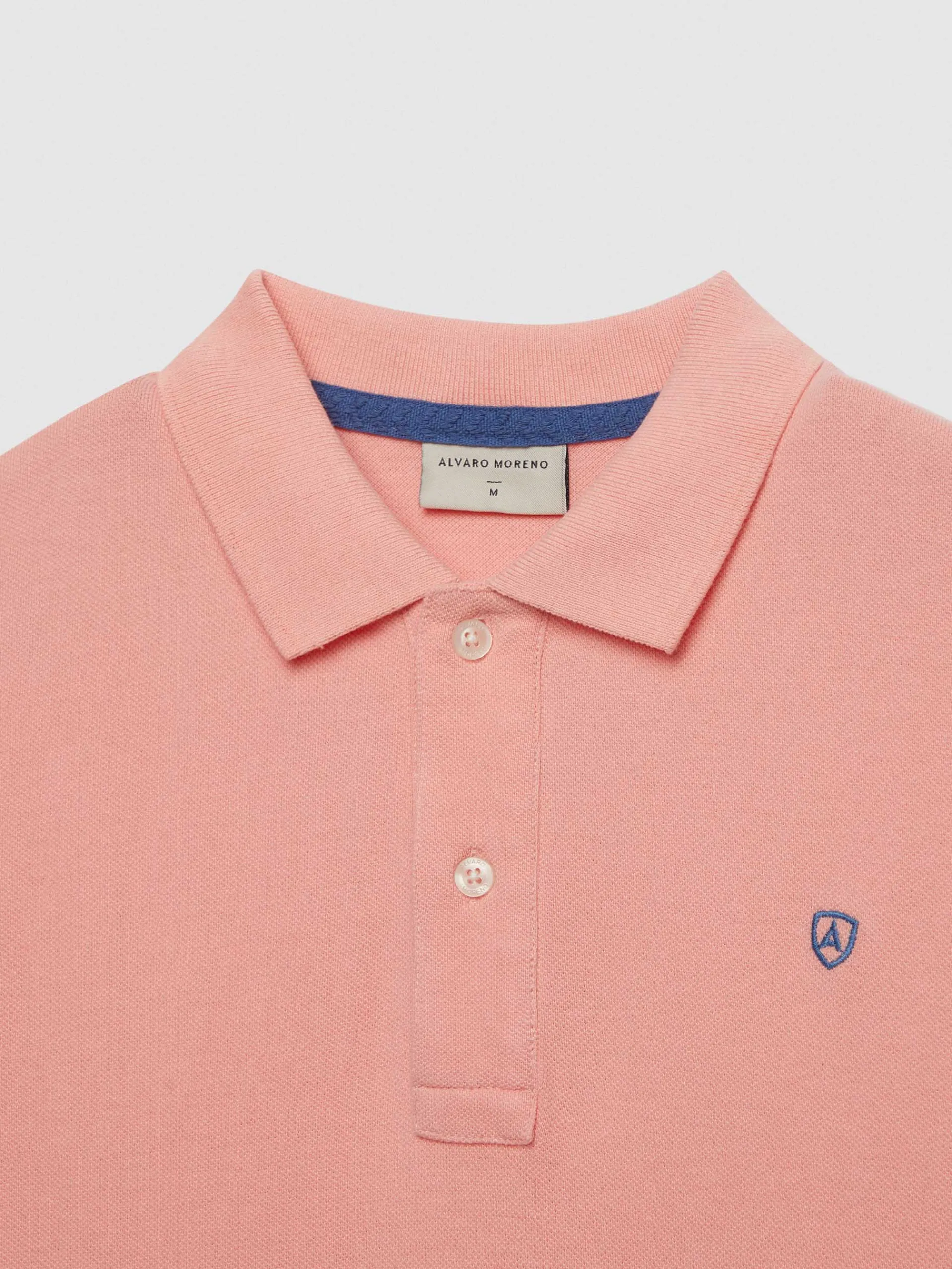Hombre Alvaro Moreno POLO BASIC SALMÓN