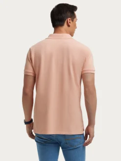 Hombre Alvaro Moreno POLO SCOOBY SALMÓN
