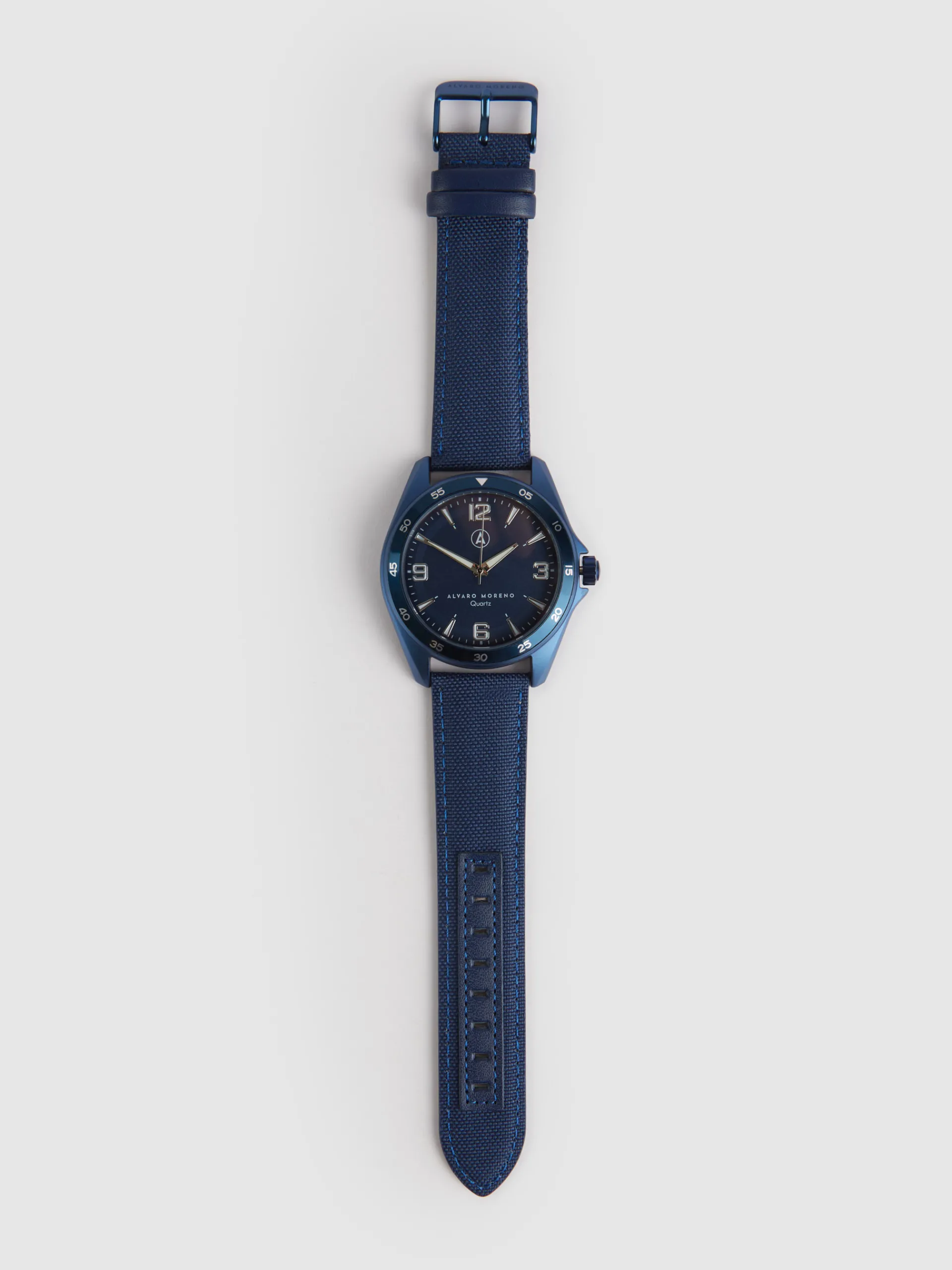 Hombre Alvaro Moreno RELOJ CANVAS QUARTZ