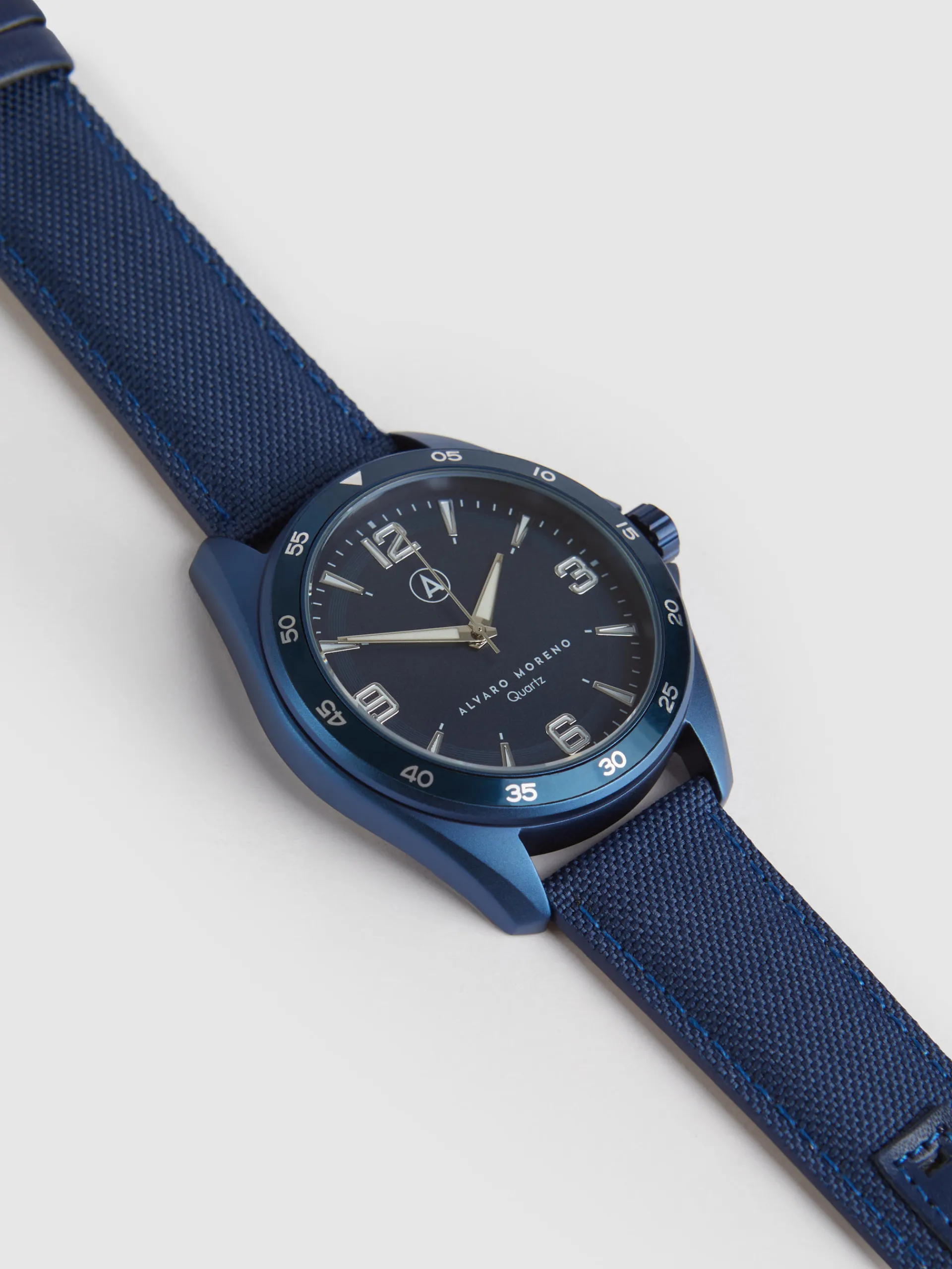Hombre Alvaro Moreno RELOJ CANVAS QUARTZ