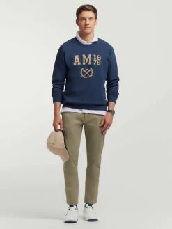 Hombre Alvaro Moreno SUDADERA BASEBALL
