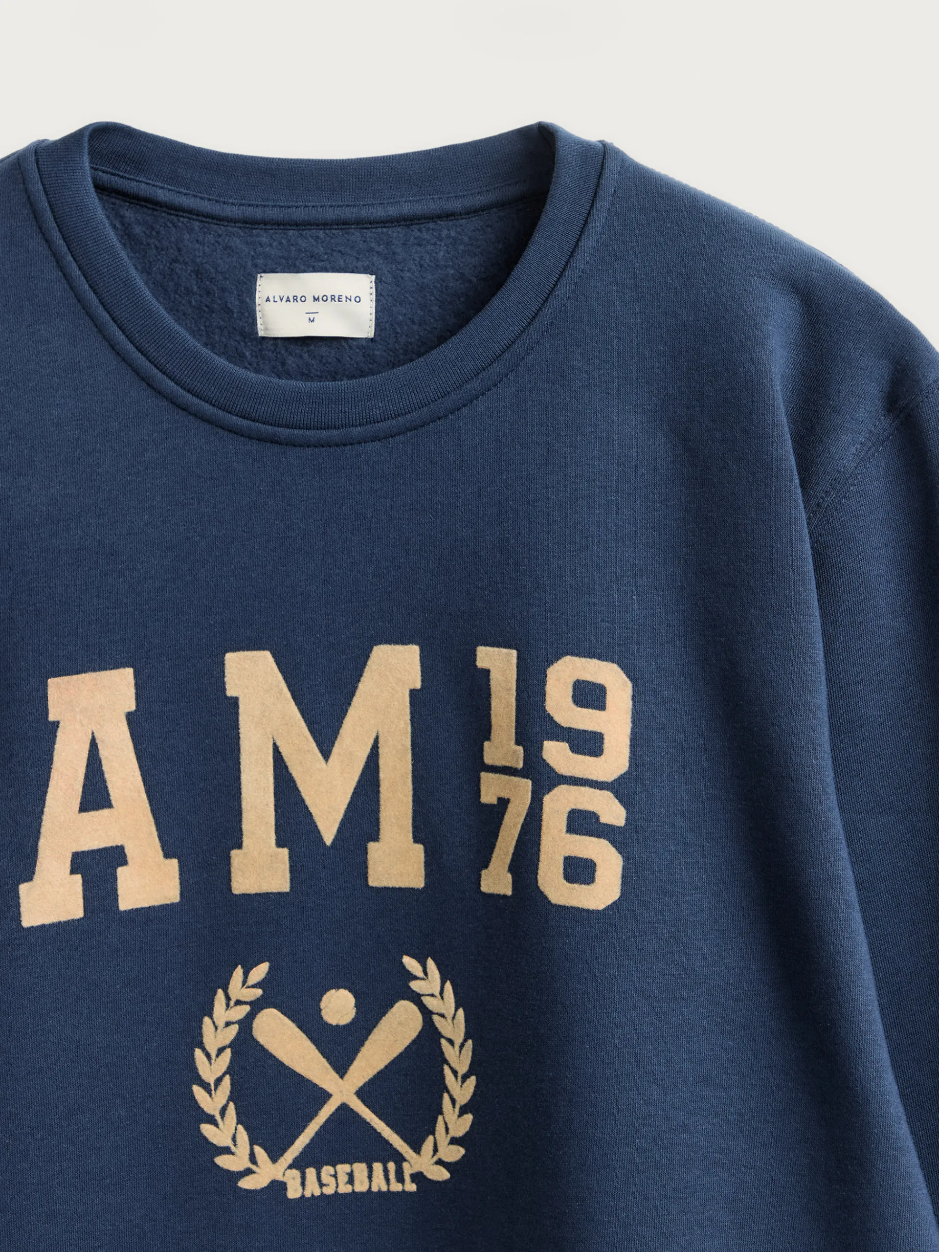 Hombre Alvaro Moreno SUDADERA BASEBALL