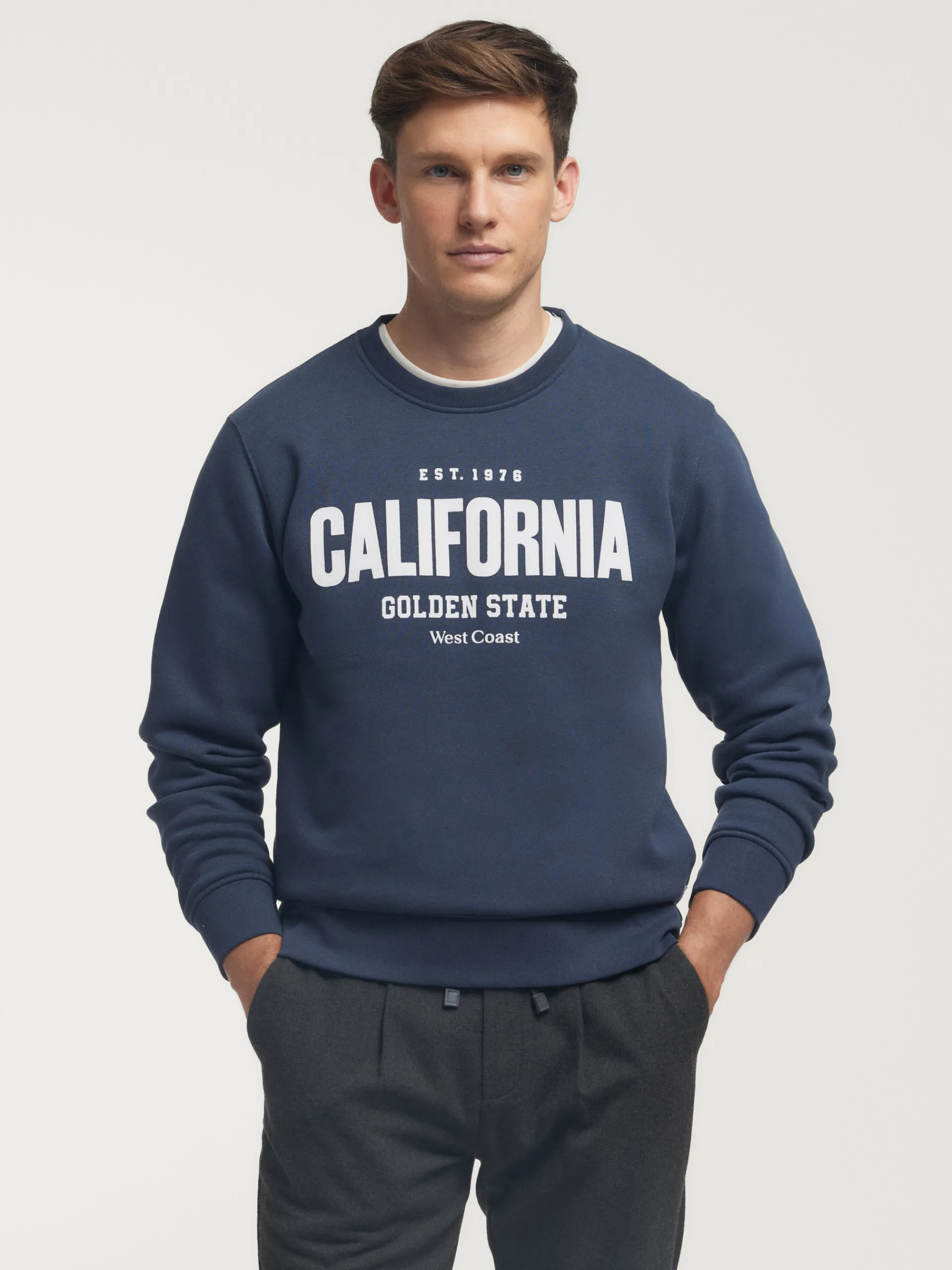 Hombre Alvaro Moreno SUDADERA CALIFORNIA