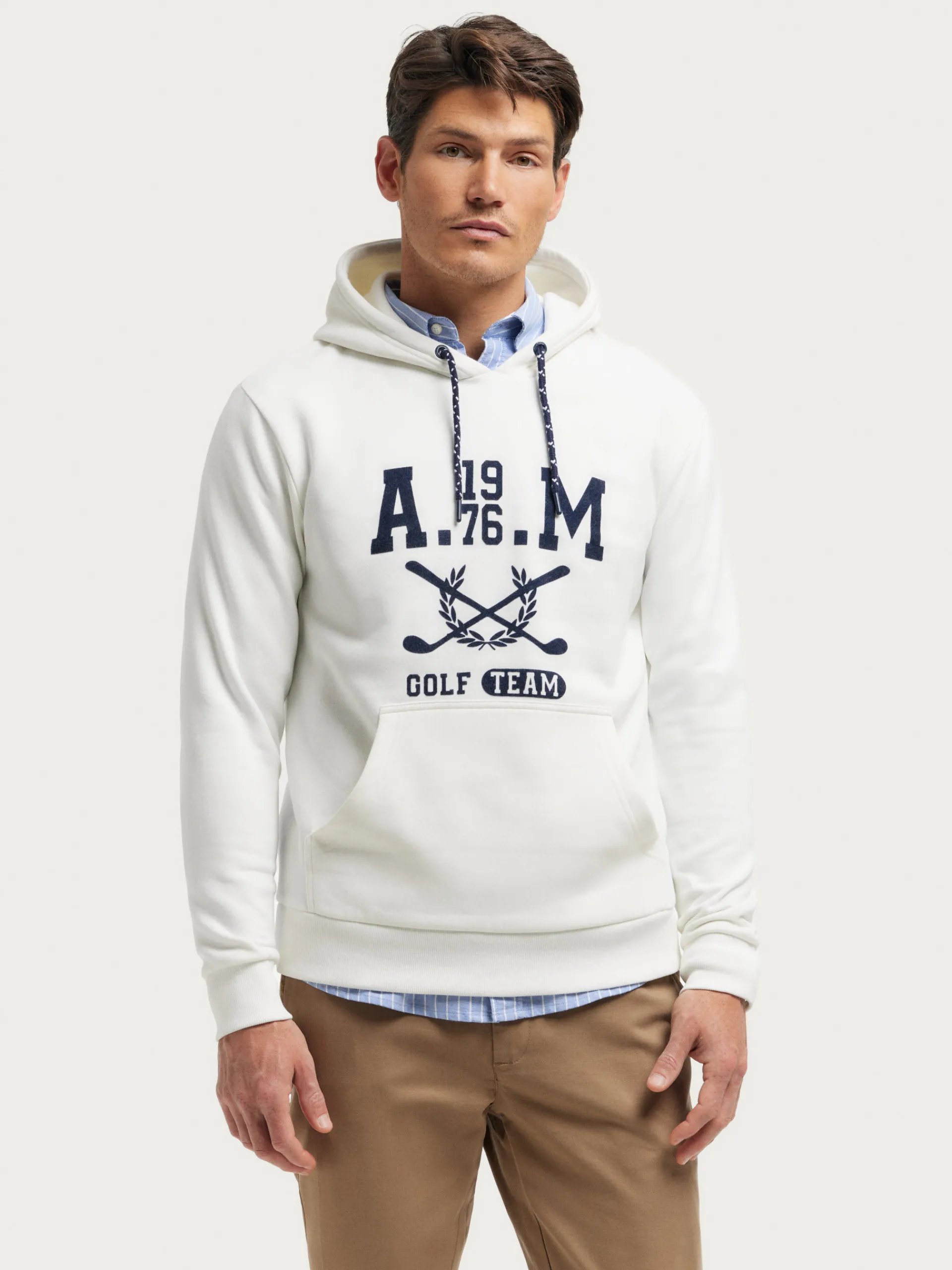 Hombre Alvaro Moreno SUDADERA GOLF