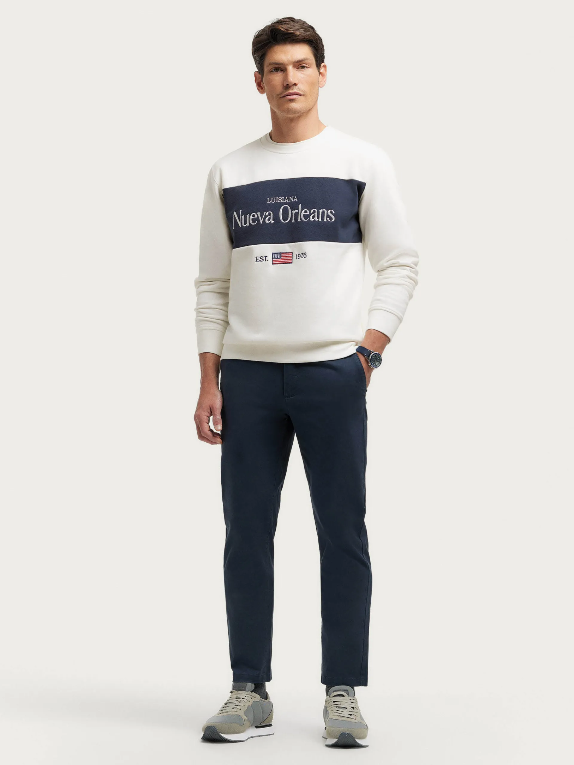 Hombre Alvaro Moreno SUDADERA ORLEANS