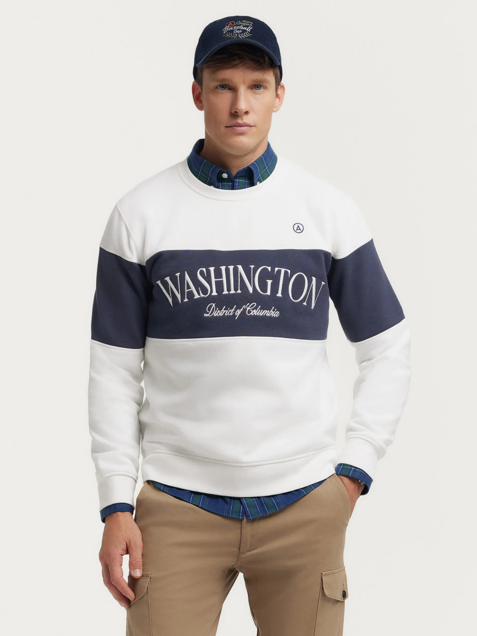 Hombre Alvaro Moreno SUDADERA WASHINGTON