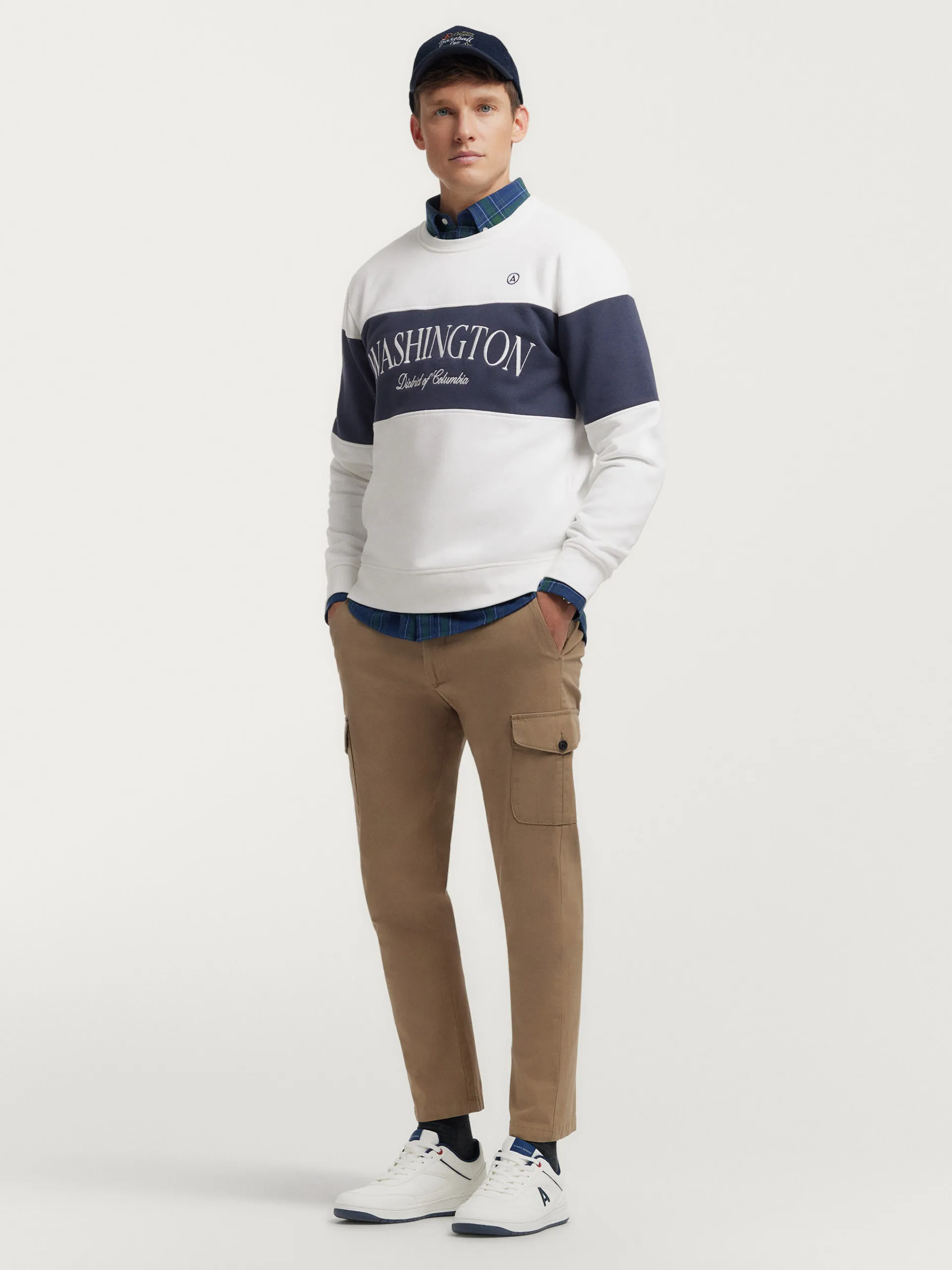 Hombre Alvaro Moreno SUDADERA WASHINGTON